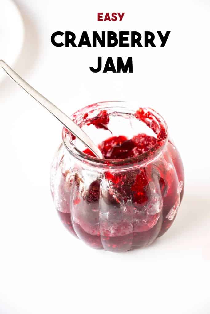 Easy Cranberry Jam BakingGinger