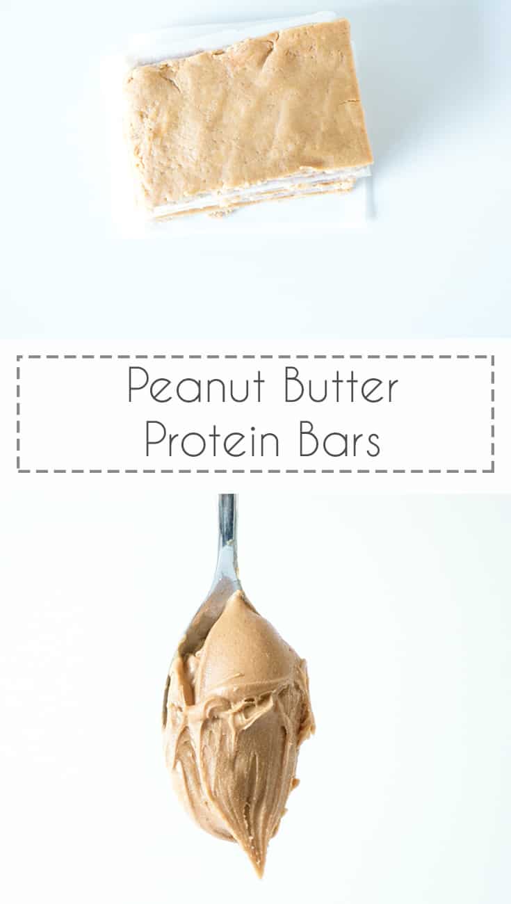 Peanut Butter Protein Bars, Perfect as a post workout snack.