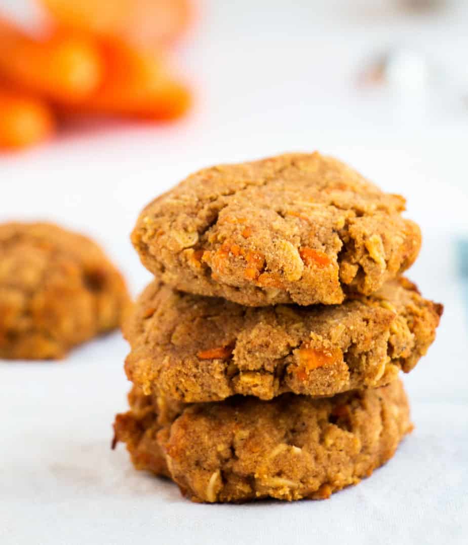 Healthy Cinnamon Carrot Cookies