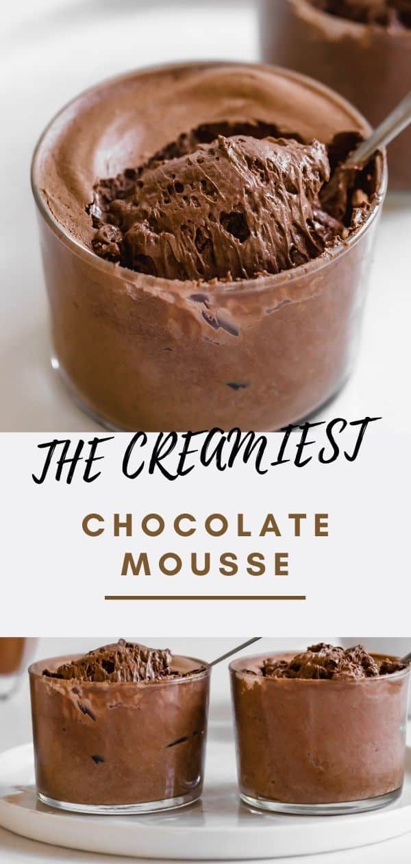 The Creamiest Chocolate Mousse - Baking-Ginger