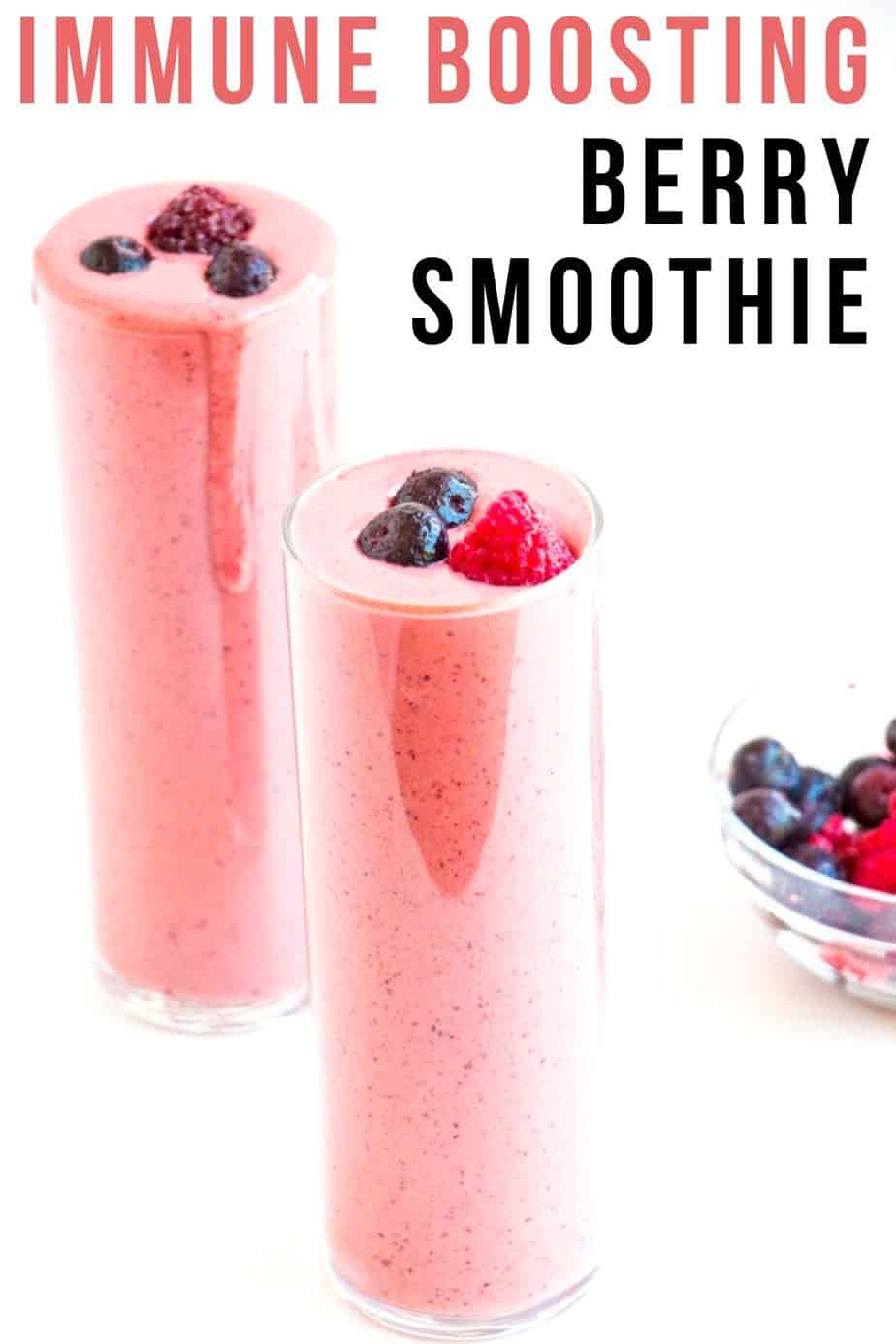 Berry Booster Smoothie - Baking-Ginger