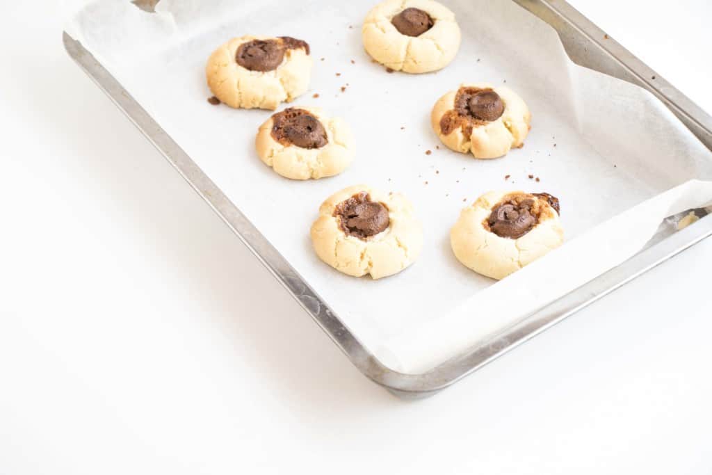 Chewy Rolo Sugar Cookies