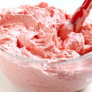 Easy Raspberry Buttercream - A delicious fresh buttercream that is perfect for any cake or cupcakes. Easy to make and creates a beautiful natural colour.