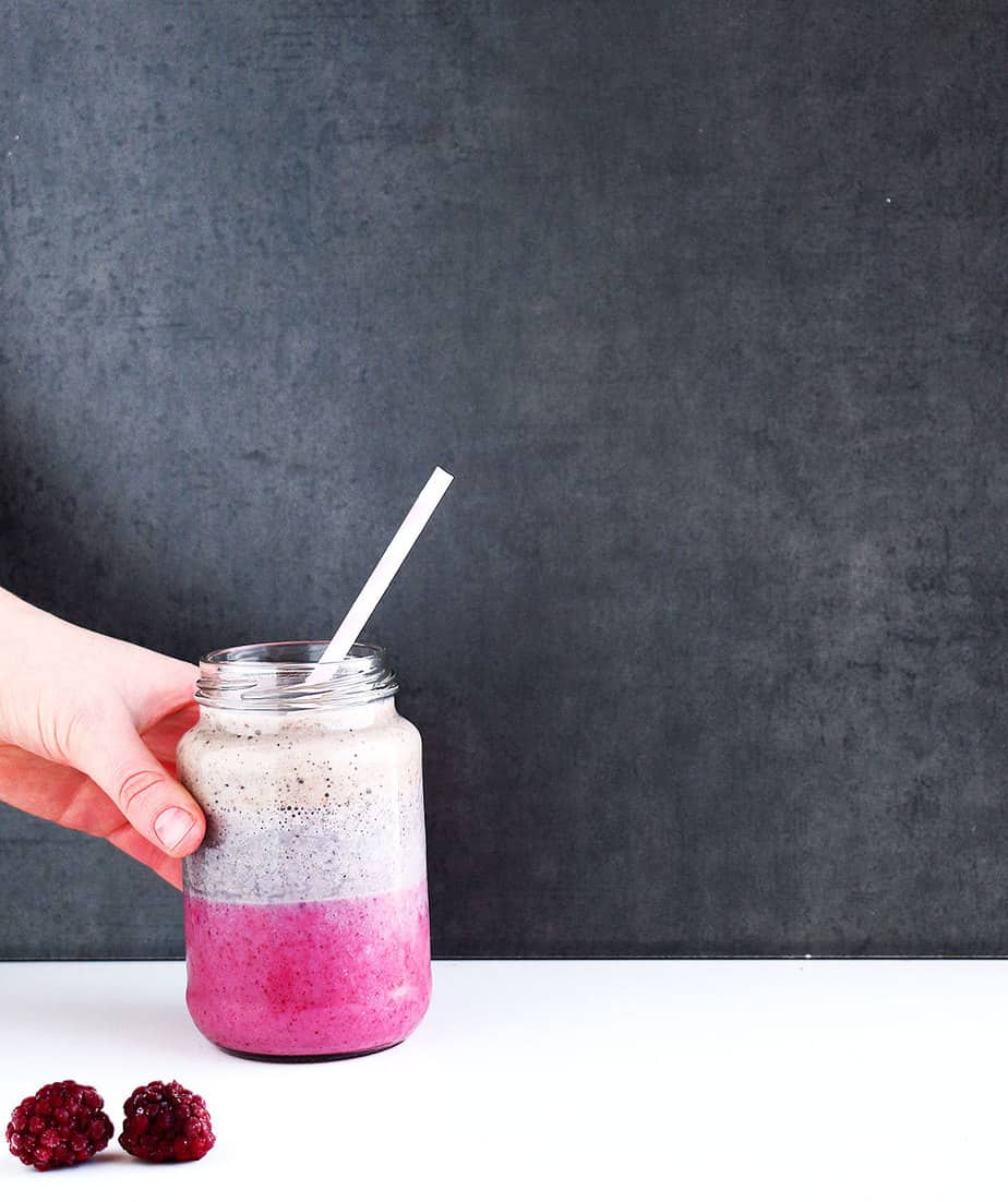 This gorgeous Layered Berry Smoothie is not only beautiful but simply delicious and packed with antioxidants.
