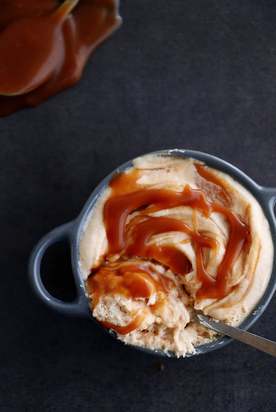 Creamy Salted Caramel Mousse – A combination of creamy, salty, fluffy and sweet. The perfect dessert for any occasion.