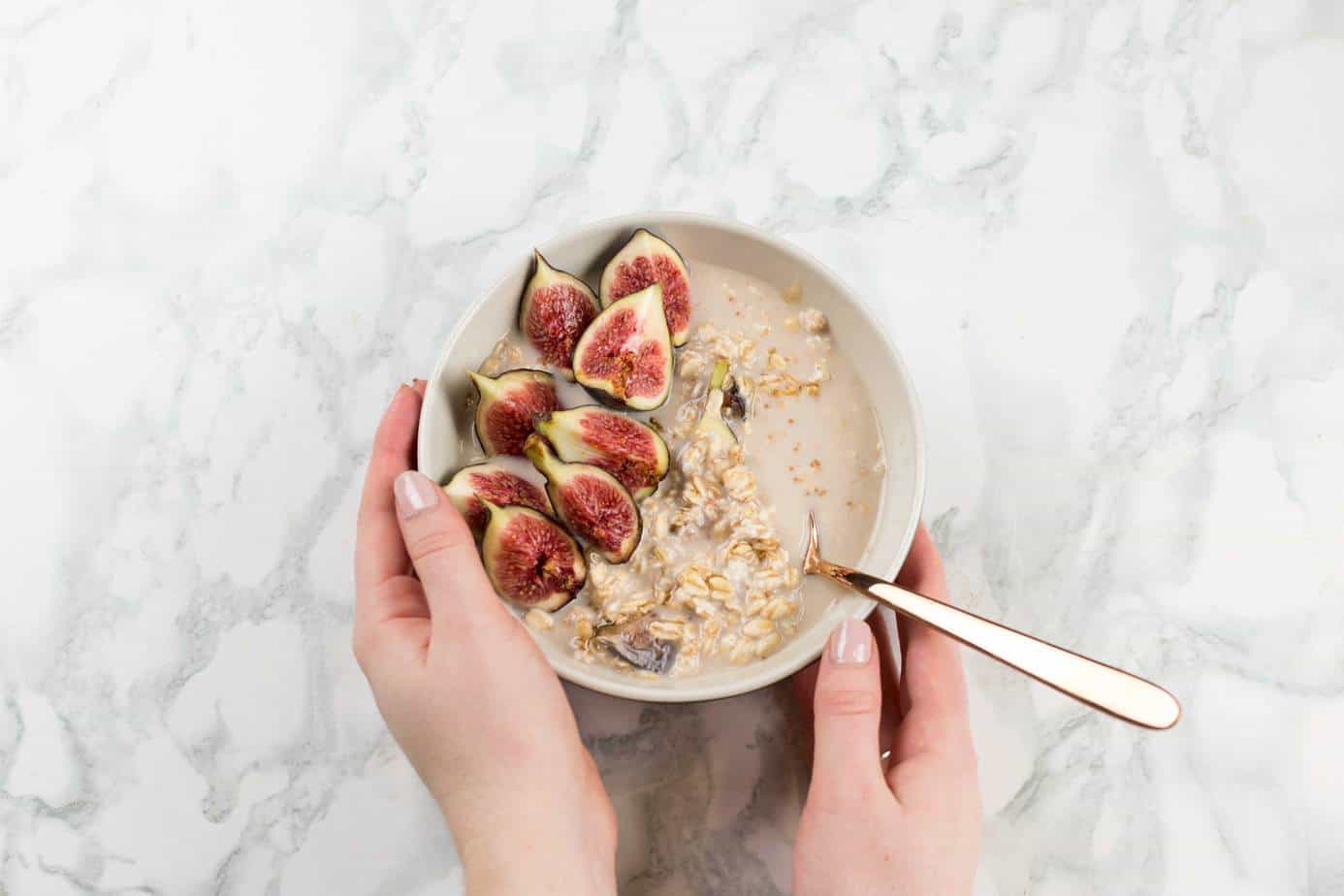 Vegan Fig Overnight Oats is a healthy easy to make breakfast that is perfect for any season