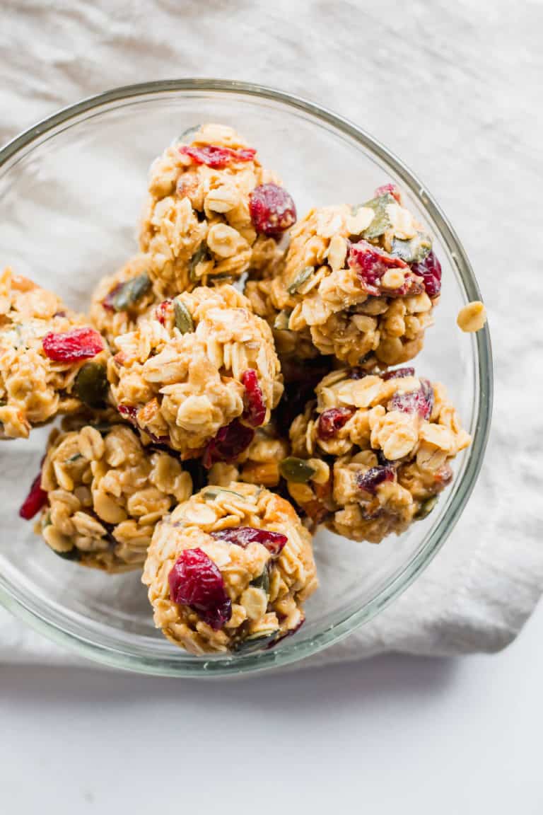 Cranberry Nut Energy Balls Baking Ginger