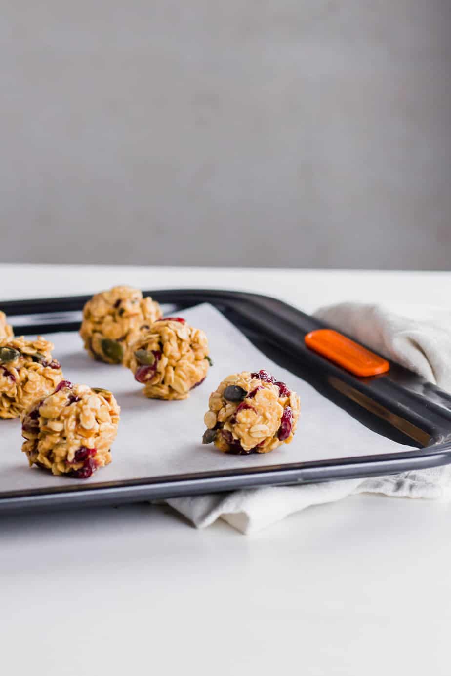 These Cranberry Nut Energy Balls are the perfect vegan, gluten-free snack. They require one bowl to make, are packed with protein and will satisfy that sweet tooth.