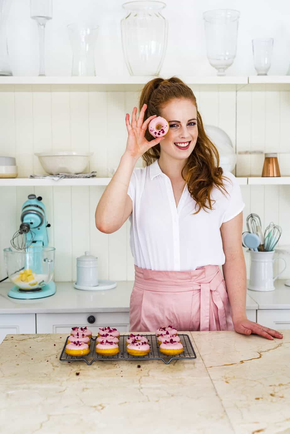 Donuts and champagne all rolled into one? Yes, please! These pretty little baked donuts are perfect for any occasion and are so incredibly easy to make. Made with Stork Bake, they are sure to taste even better than they look and come out perfectly every single time!