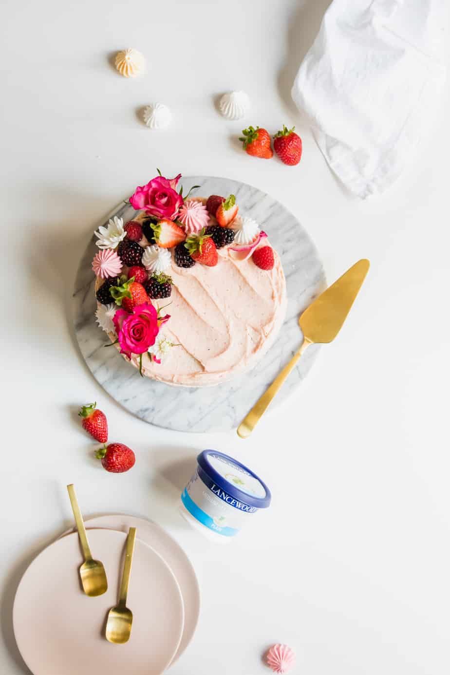 Win a trip to New York worth R150 000 with Lancewood Cheese and use this Chocolate Cake with Strawberry Cream Cheese Frosting recipe as inspiration for your decadent creations!