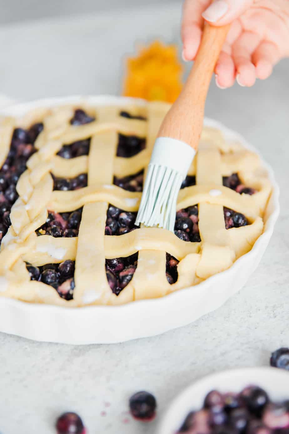 This simple and classic pie is an absolute keeper! Thie Perfect Lemon & Blueberry Pie has a sweet, flakey pastry with a delicious, juicy filling. If that doesn't sound like pie perfection I don't what does!?