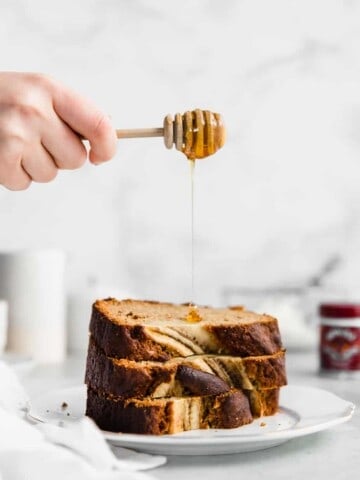 This Easy Fluffy Banana Bread recipe is the perfect breakfast for Fathers Day or simply as an anytime treat. Easy to make, moist and oh so delicious!