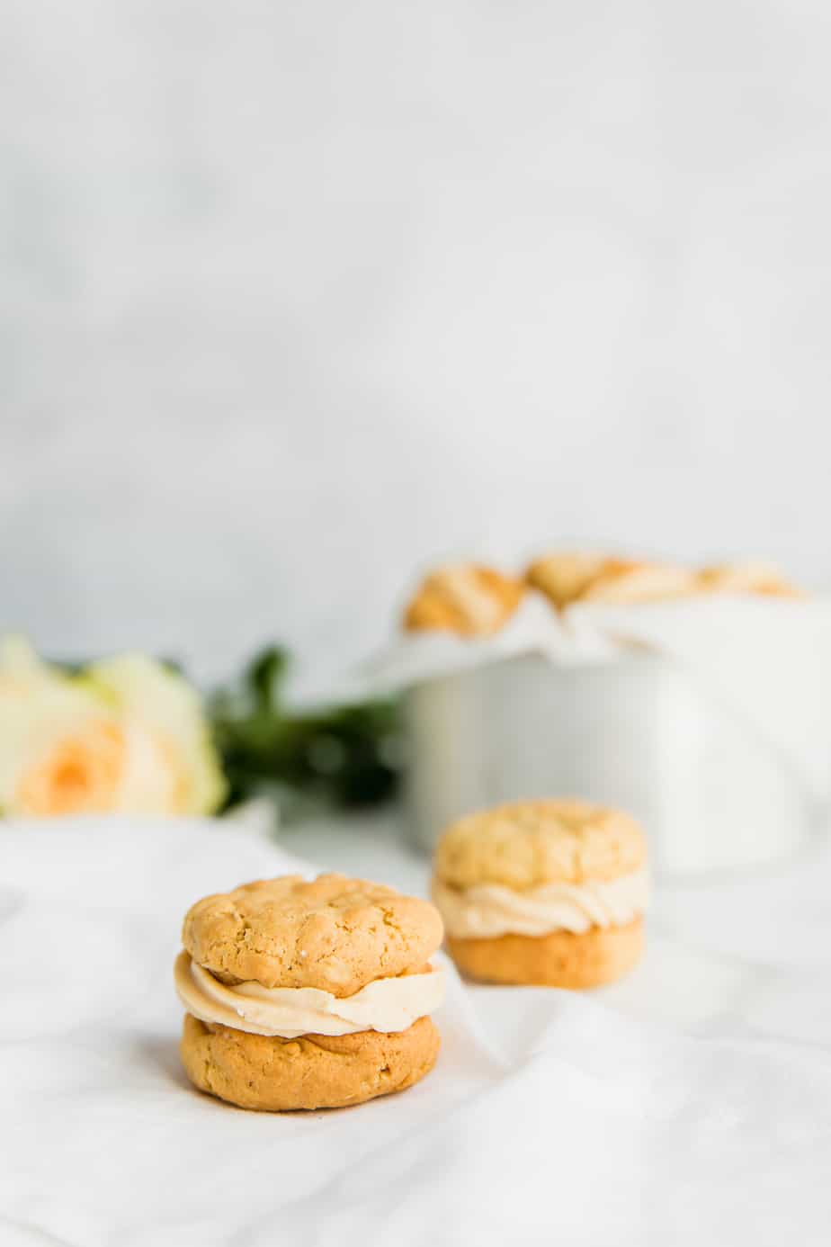 The only thing that beats an oatmeal cookie is an oatmeal cookie sandwich stuffed with Amarula frosting! These are super easy to make, look impressive and are oh so delicious!