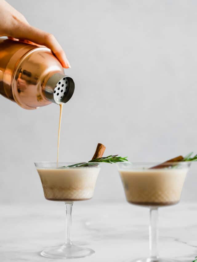 Holiday Gingerbread Cocktail