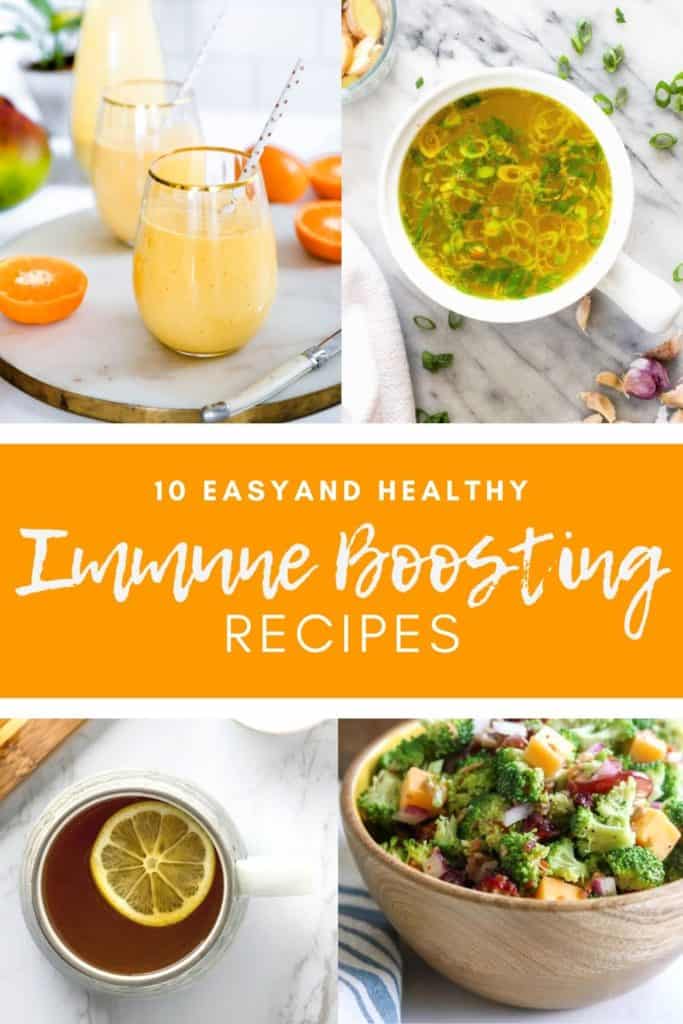 Easy and Healthy Immune Boosting Recipes