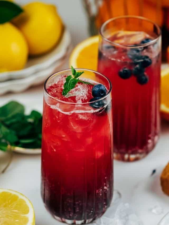 The best blueberry gin cocktail!