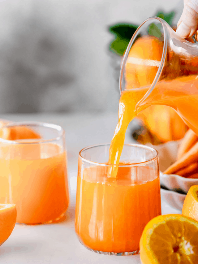 Orange & Carrot Juice Story