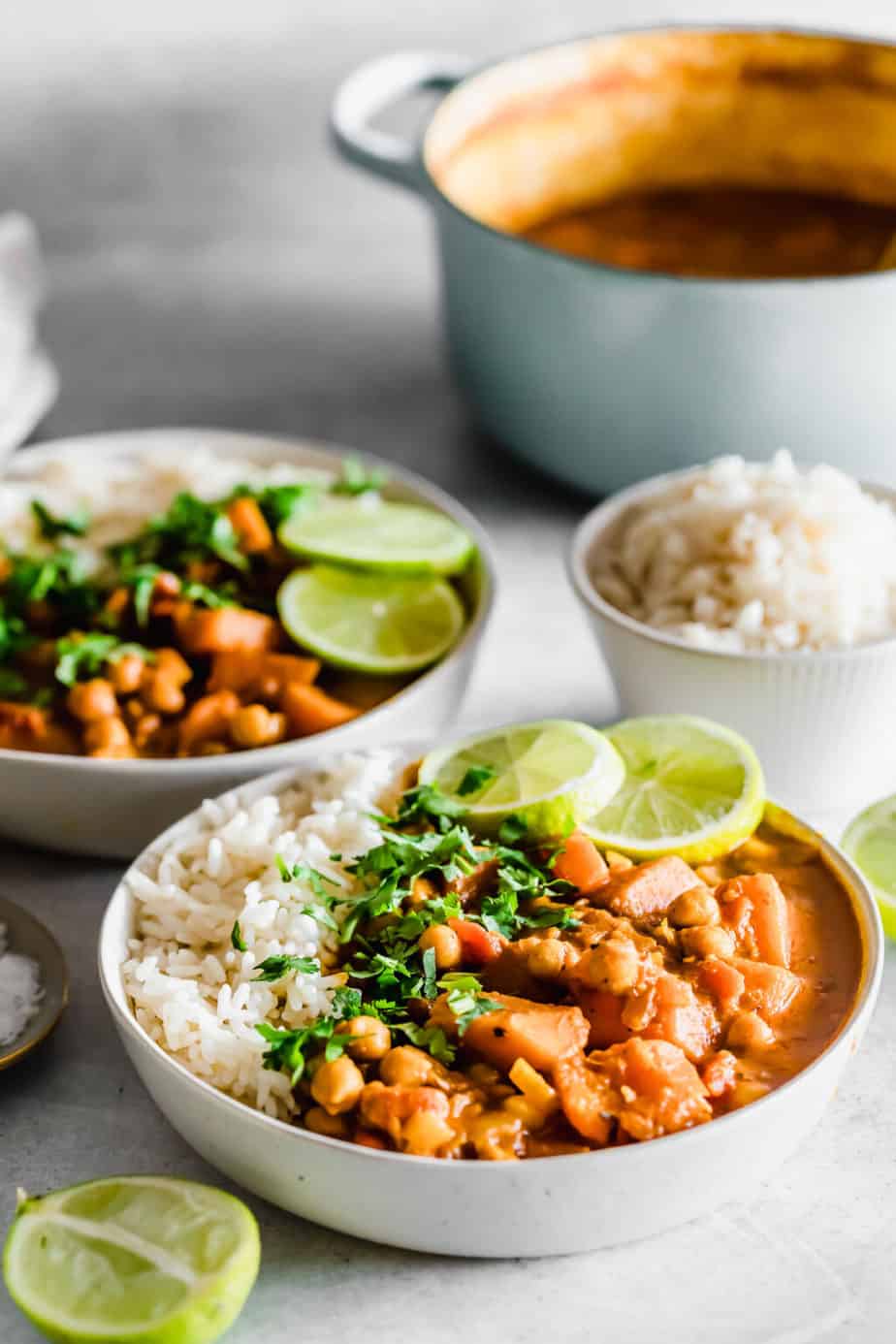 Vegan Chickpea and Pumpkin Curry - Baking Ginger