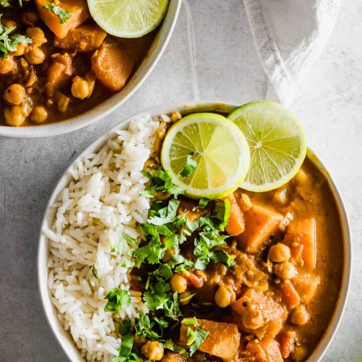 Chickpea and Pumpkin Curry