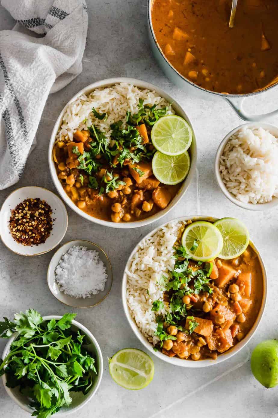 Vegan Chickpea and Pumpkin Curry BakingGinger