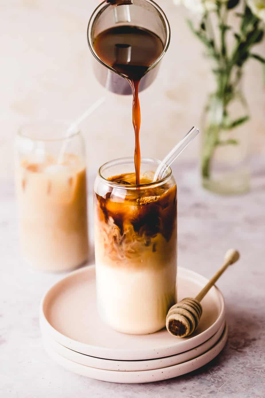 Honey Almond Milk Cold Brew - Darn Good Veggies