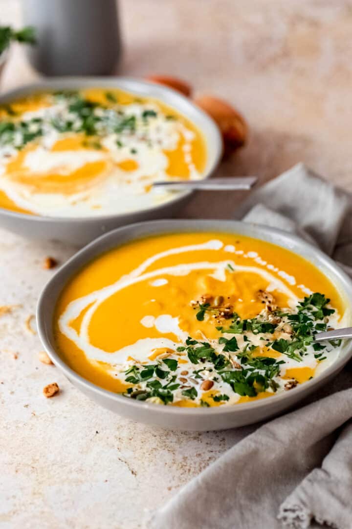 Thermomix Pumpkin Soup - Baking-Ginger