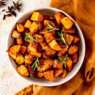 Easy Air Fryer Pumpkin - Baking Ginger