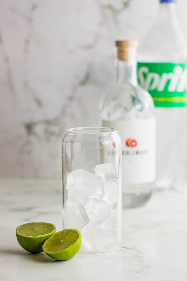 Gin and Sprite Baking Ginger