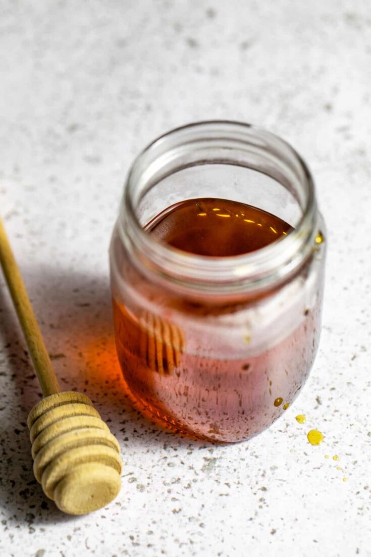 Honey Simple Syrup - Baking Ginger
