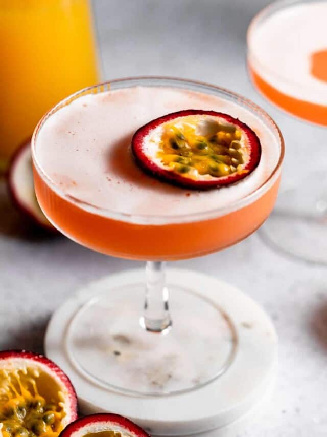 How To Make A Passionfruit Martini
